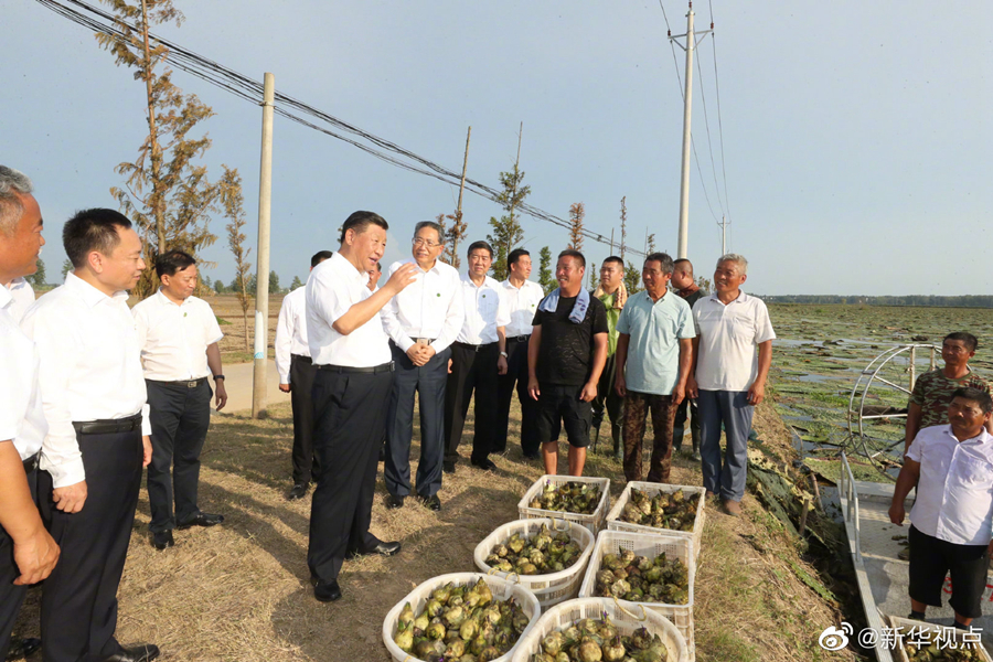 视频丨习近平在辽宁葫芦岛市看望慰问受灾群众