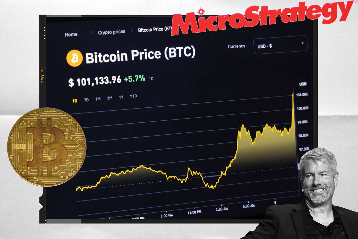 比特币概念股走低 MicroStrategy跌2.3%