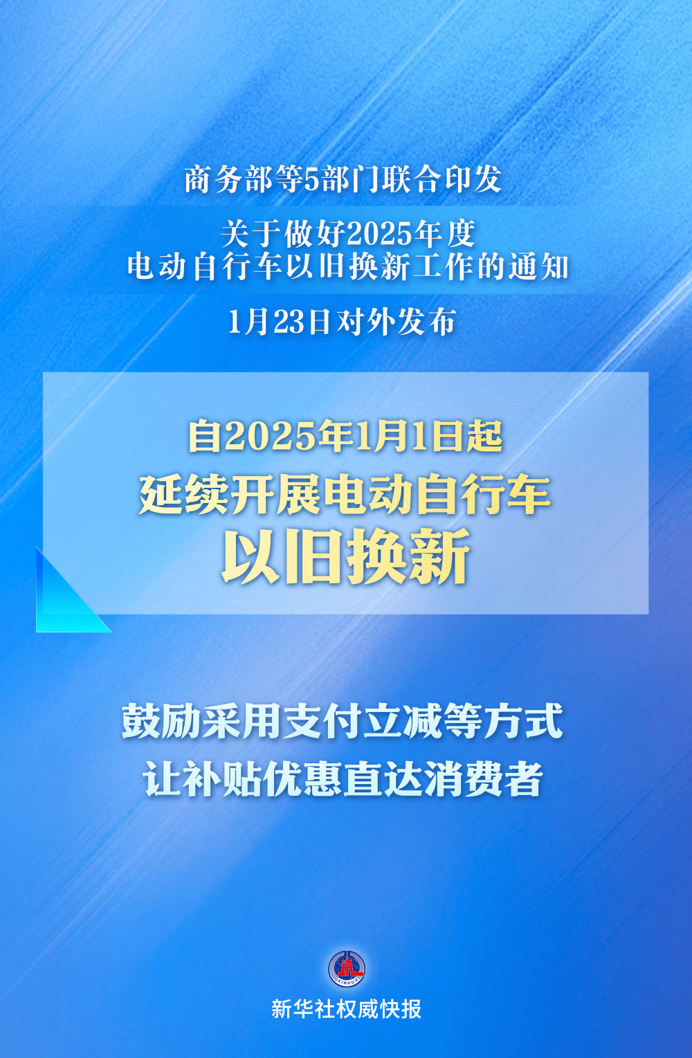 “小电驴”以旧换新，今年继续补